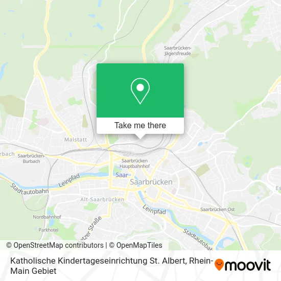 Карта Katholische Kindertageseinrichtung St. Albert