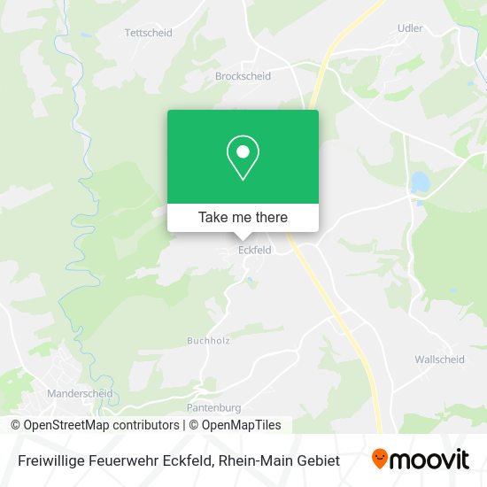 Карта Freiwillige Feuerwehr Eckfeld