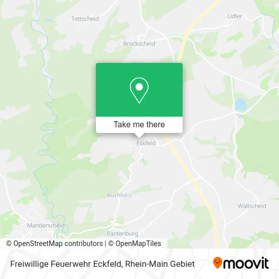 Карта Freiwillige Feuerwehr Eckfeld