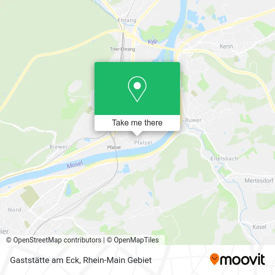 Карта Gaststätte am Eck