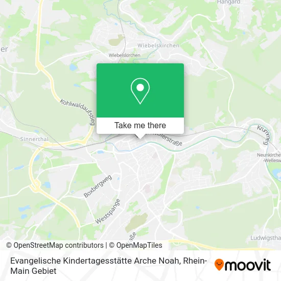 Карта Evangelische Kindertagesstätte Arche Noah