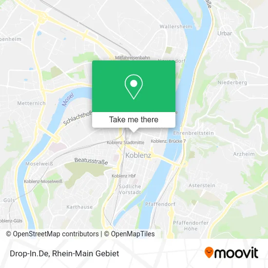 Карта Drop-In.De