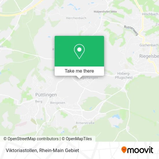 Карта Viktoriastollen