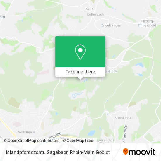 Карта Islandpferdezentr. Sagabaer