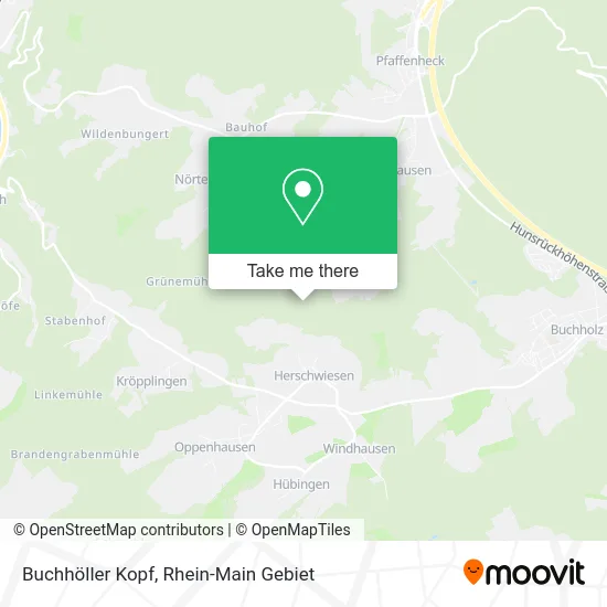 Карта Buchhöller Kopf