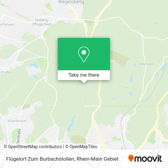 Карта Flügelort Zum Burbachstollen
