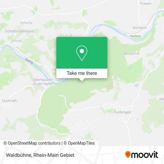 Карта Waldbühne