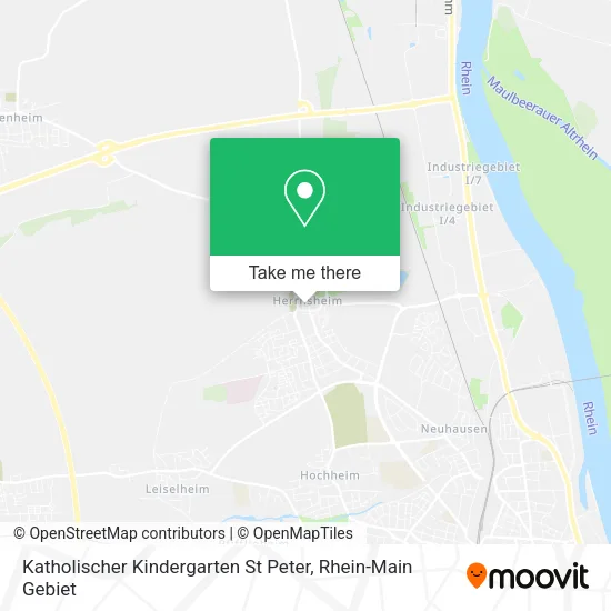 Карта Katholischer Kindergarten St Peter