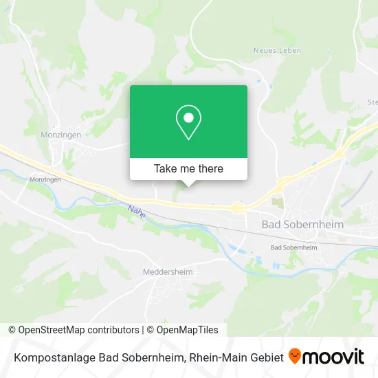 Карта Kompostanlage Bad Sobernheim