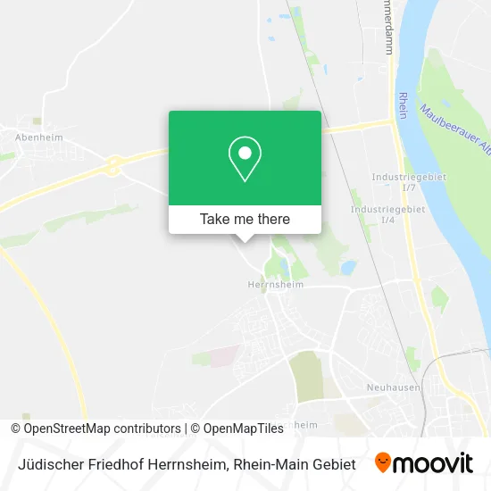 Карта Jüdischer Friedhof Herrnsheim