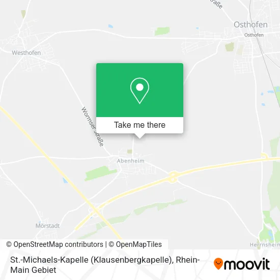 Карта St.-Michaels-Kapelle (Klausenbergkapelle)