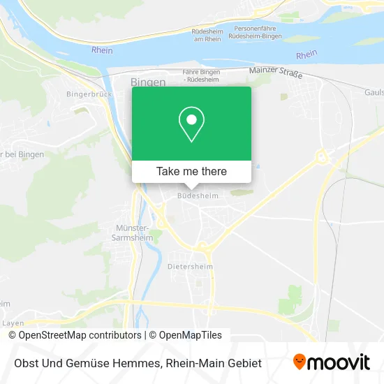 Карта Obst Und Gemüse Hemmes