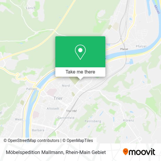 Карта Möbelspedition Mallmann