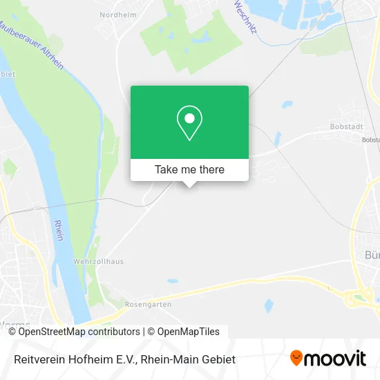 Карта Reitverein Hofheim E.V.