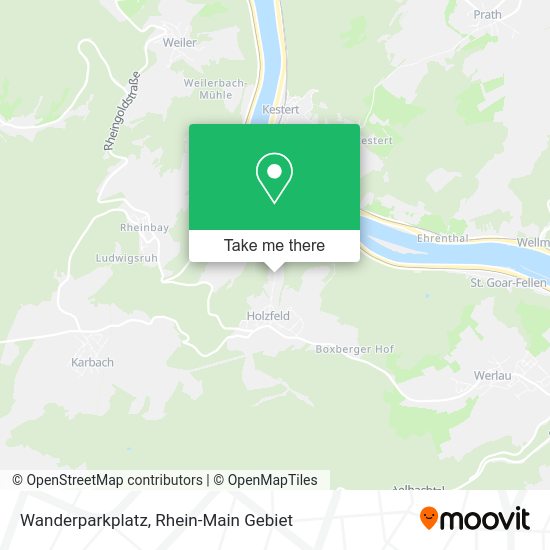 Карта Wanderparkplatz
