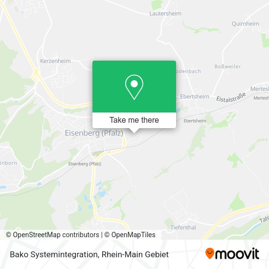 Карта Bako Systemintegration