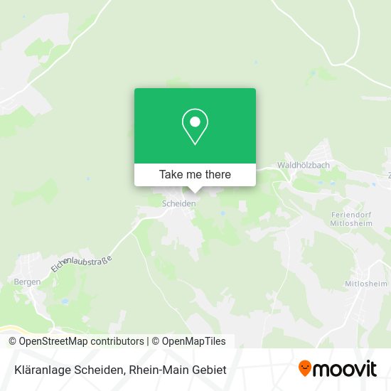 Карта Kläranlage Scheiden