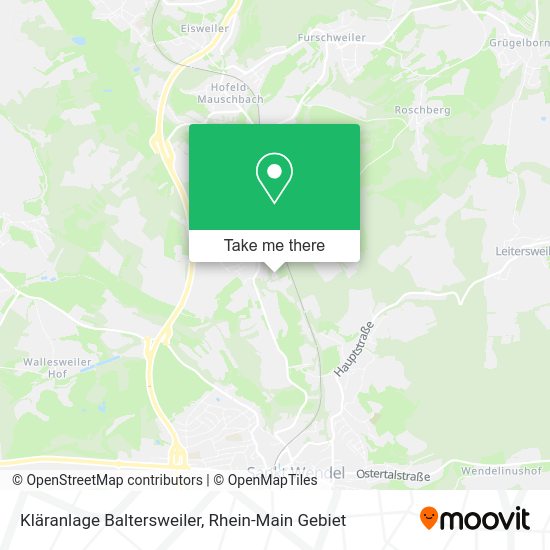 Карта Kläranlage Baltersweiler
