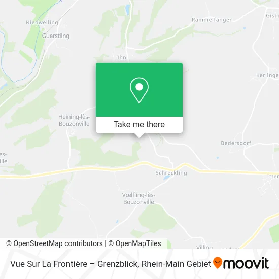 Карта Vue Sur La Frontière – Grenzblick