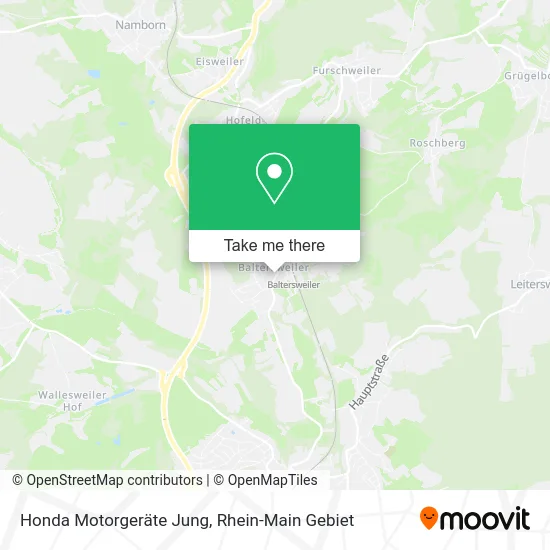 Карта Honda Motorgeräte Jung