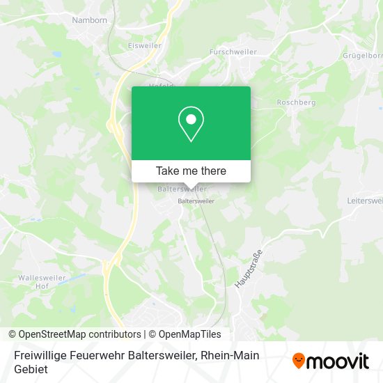 Карта Freiwillige Feuerwehr Baltersweiler