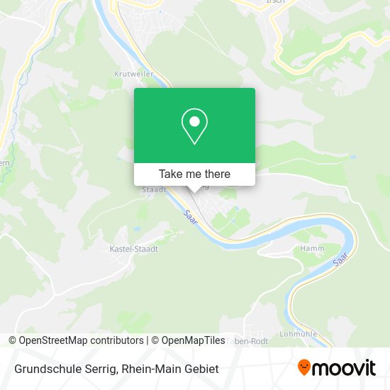 Карта Grundschule Serrig