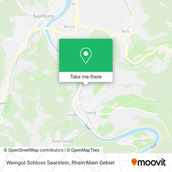 Карта Weingut Schloss Saarstein