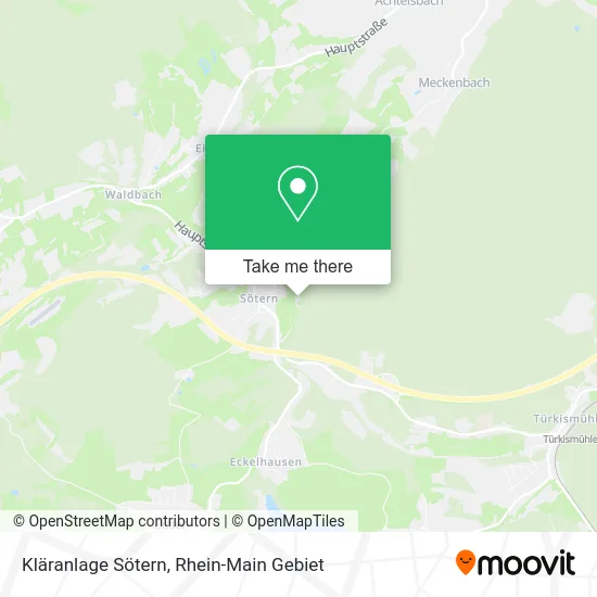 Карта Kläranlage Sötern