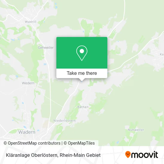 Карта Kläranlage Oberlöstern
