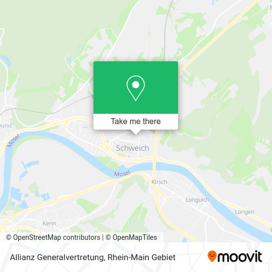Карта Allianz Generalvertretung