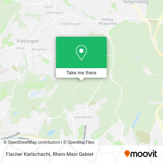 Карта Flacher Karlschacht