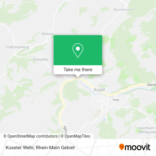 Карта Kuseler Wehr
