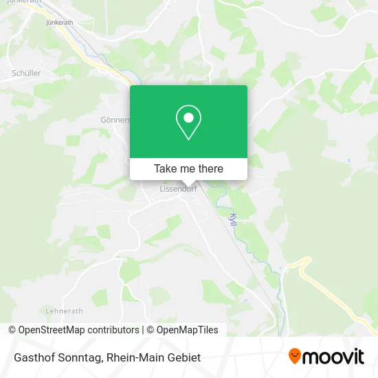 Карта Gasthof Sonntag