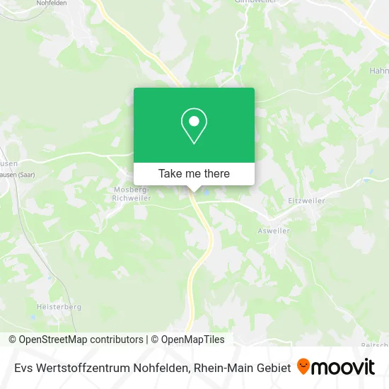 Карта Evs Wertstoffzentrum Nohfelden