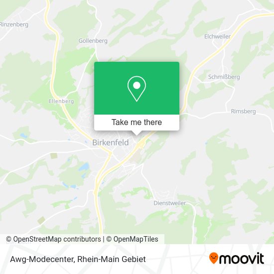 Awg-Modecenter map