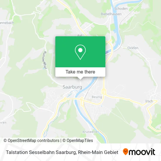 Карта Talstation Sesselbahn Saarburg