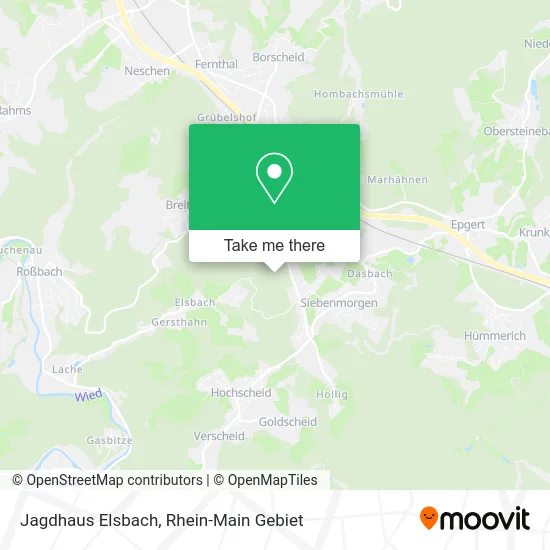 Карта Jagdhaus Elsbach