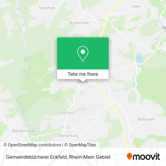 Карта Gemeindebücherei Eckfeld