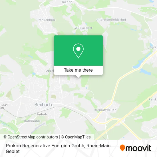 Карта Prokon Regenerative Energien Gmbh
