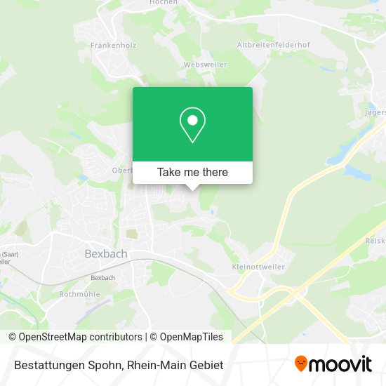 Карта Bestattungen Spohn