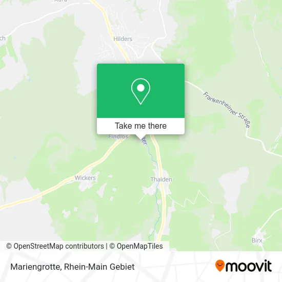 Карта Mariengrotte