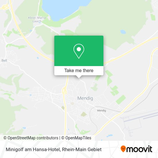 Карта Minigolf am Hansa-Hotel