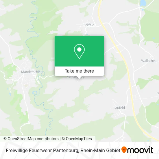 Карта Freiwillige Feuerwehr Pantenburg