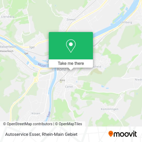 Карта Autoservice Esser