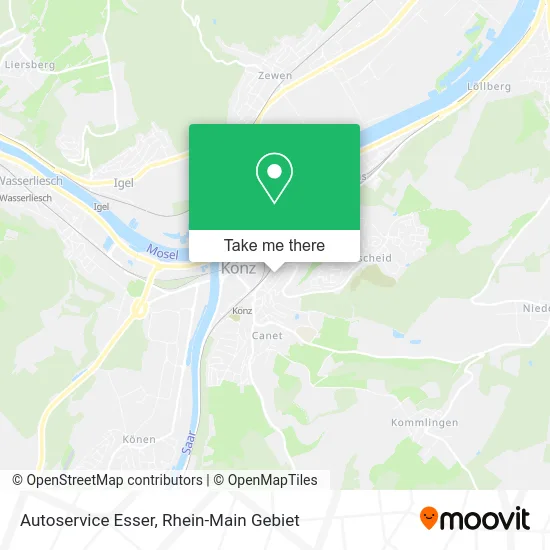 Карта Autoservice Esser