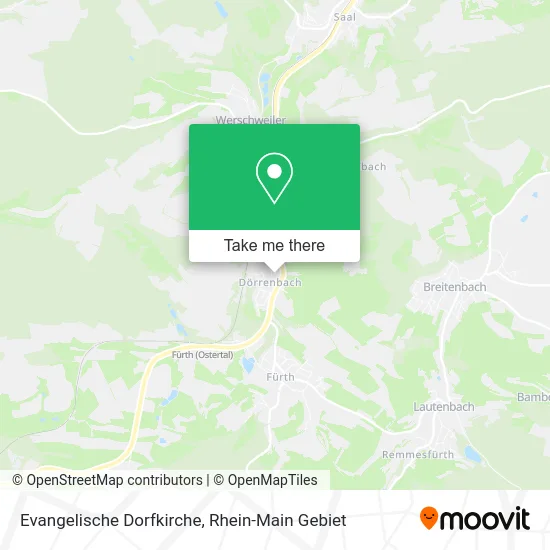 Карта Evangelische Dorfkirche