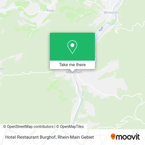Карта Hotel Restaurant Burghof