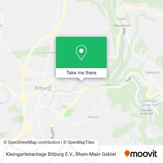 Карта Kleingartenanlage Bitburg E.V.