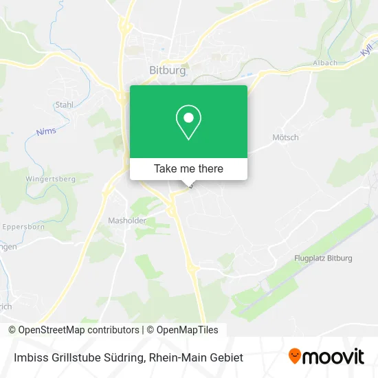 Карта Imbiss Grillstube Südring
