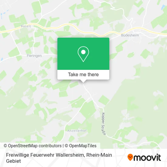 Карта Freiwillige Feuerwehr Wallersheim